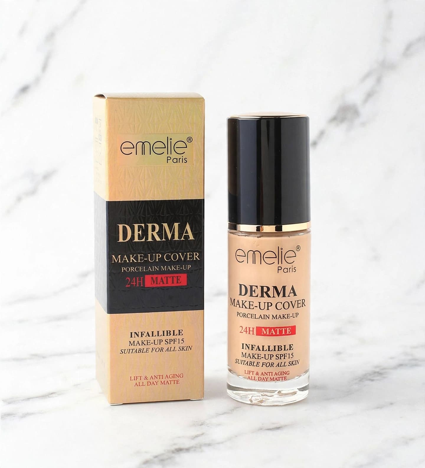 emelie Paris DERMA Make-Up Cover 24H Matte
